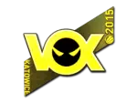 Sticker | Vox Eminor (Gold) | Katowice 2015