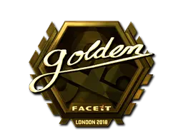 Sticker | Golden (Gold) | London 2018 Sticker | Golden (Gold) | London 2018