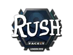 Sticker | RUSH | London 2018 Sticker | RUSH | London 2018