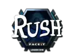 Sticker | RUSH (Foil) | London 2018