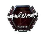 Sticker | olofmeister (Foil) | London 2018