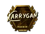 Sticker | karrigan (Gold) | London 2018