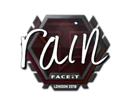 Sticker | rain | London 2018 Sticker | rain | London 2018