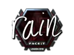 Sticker | rain (Foil) | London 2018