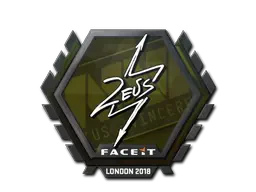 Sticker | Zeus | London 2018 Sticker | Zeus | London 2018