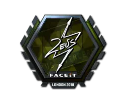 Sticker | Zeus (Foil) | London 2018