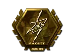 Sticker | Zeus (Gold) | London 2018