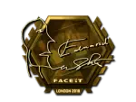 Sticker | Edward (Gold) | London 2018