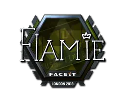 Sticker | flamie (Foil) | London 2018 Sticker | flamie (Foil) | London 2018
