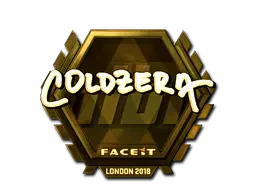 Sticker | coldzera (Gold) | London 2018 Sticker | coldzera (Gold) | London 2018