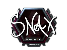 Sticker | Snax (Foil) | London 2018 Sticker | Snax (Foil) | London 2018