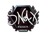 Sticker | Snax (Foil) | London 2018