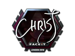 Sticker | chrisJ (Foil) | London 2018 Sticker | chrisJ (Foil) | London 2018