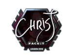Sticker | chrisJ (Foil) | London 2018