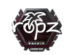Sticker | ropz | London 2018