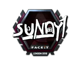 Sticker | suNny (Foil) | London 2018 Sticker | suNny (Foil) | London 2018