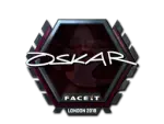 Sticker | oskar (Foil) | London 2018