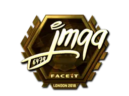Sticker | jmqa (Gold) | London 2018 Sticker | jmqa (Gold) | London 2018