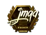 Sticker | jmqa (Gold) | London 2018