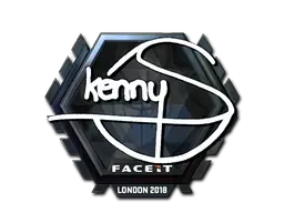 Sticker | kennyS (Foil) | London 2018 Sticker | kennyS (Foil) | London 2018