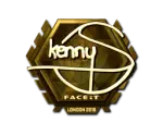 Sticker | kennyS (Gold) | London 2018