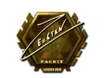 Sticker | Ex6TenZ (Gold) | London 2018