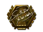 Sticker | SmithZz (Gold) | London 2018