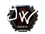 Sticker | JW (Foil) | London 2018