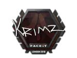 Sticker | KRIMZ | London 2018