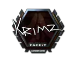 Sticker | KRIMZ (Foil) | London 2018
