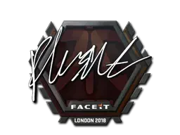 Sticker | flusha | London 2018 Sticker | flusha | London 2018