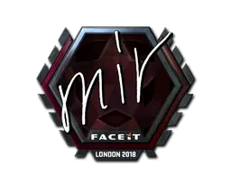 Sticker | mir (Foil) | London 2018 Sticker | mir (Foil) | London 2018