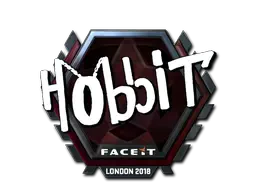 Sticker | Hobbit (Foil) | London 2018 Sticker | Hobbit (Foil) | London 2018