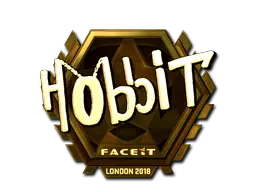 Sticker | Hobbit (Gold) | London 2018 Sticker | Hobbit (Gold) | London 2018