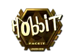 Sticker | Hobbit (Gold) | London 2018
