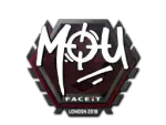 Sticker | mou | London 2018