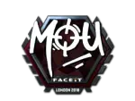 Sticker | mou (Foil) | London 2018