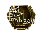Sticker | tonyblack (Gold) | London 2018