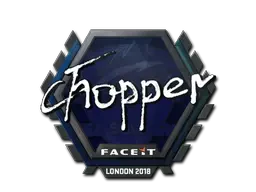 Sticker | chopper | London 2018