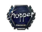 Sticker | chopper | London 2018