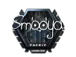 Sticker | smooya (Foil) | London 2018