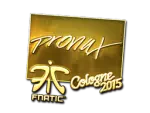 Sticker | pronax (Gold) | Cologne 2015