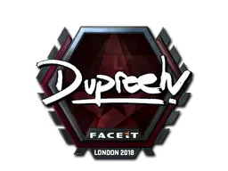 Sticker | dupreeh (Foil) | London 2018 Sticker | dupreeh (Foil) | London 2018