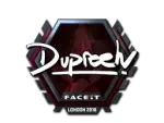 Sticker | dupreeh (Foil) | London 2018