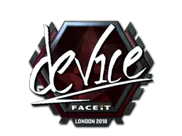 Sticker | device (Foil) | London 2018 Sticker | device (Foil) | London 2018