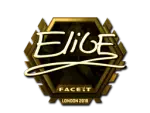 Sticker | EliGE (Gold) | London 2018
