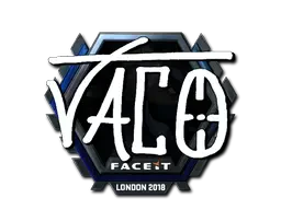 Sticker | TACO (Foil) | London 2018 Sticker | TACO (Foil) | London 2018