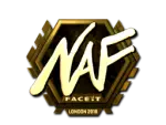 Sticker | NAF (Gold) | London 2018