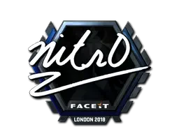 Sticker | nitr0 (Foil) | London 2018 Sticker | nitr0 (Foil) | London 2018