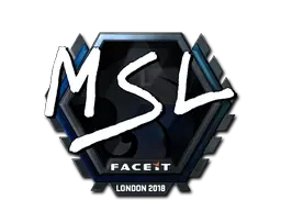 Sticker | MSL (Foil) | London 2018 Sticker | MSL (Foil) | London 2018
